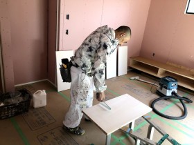 新築住宅の塗装工事です。|郡山市 新築住宅 大原工務店のブログ