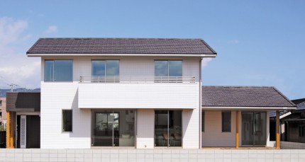 「田の字」プランで居心地の良い家をデザインする注文住宅 -外観-